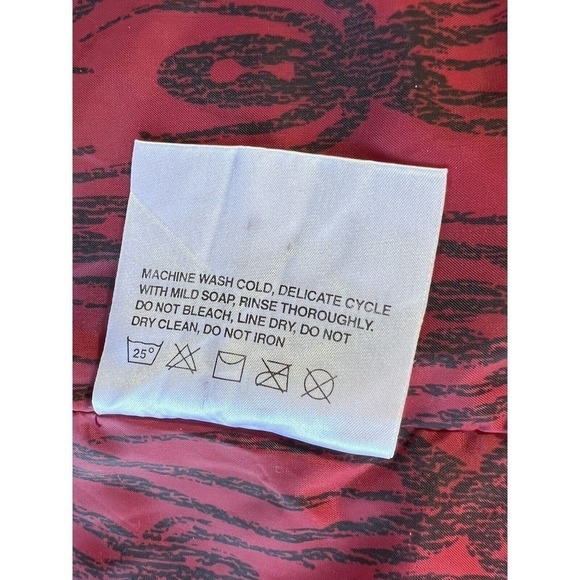 VTG Spyder Ski Coat Jacket Blue Red SM Snowboard Heavy Zip Lining Hood Gorpcore - Picture 13 of 15